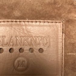 Blanknyc Real Leather jacket. Size Medium.