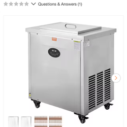 Vevor Commercial Popsicle Machine 2 Mold Set 52PCS Ice Pops Making Machine BBJ2B Maquina Paletas New $749