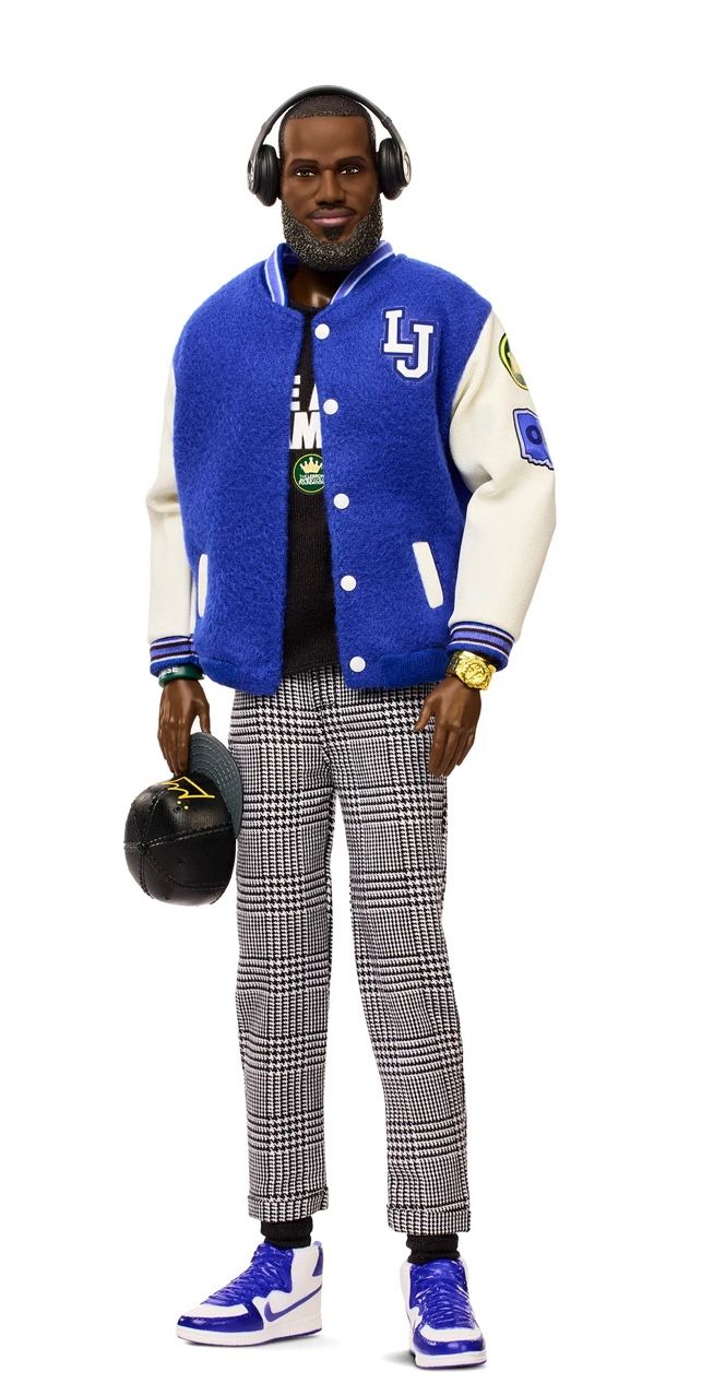 In hand NIB LeBron James Barbie Kenbassadors Doll