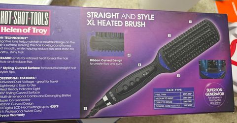 Like New! Hot Shot Tools Helen of Troy XL Heated Brush