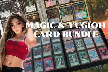 YUGIOH CARD BUNDLE - MAGIC The Gathering Bundle