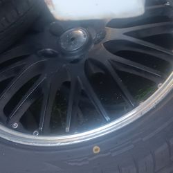 18 Inch rims  New.\nBack tires