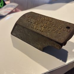 Vintage Arctic Ice Shave Shaver No. 33 Grey Ironcasting Co Mount Joy PA