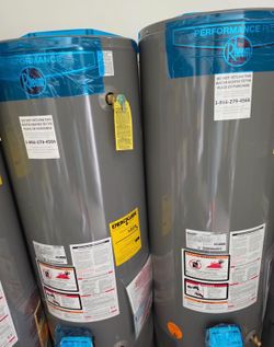 Rheem water heater 40,50,30 gallon