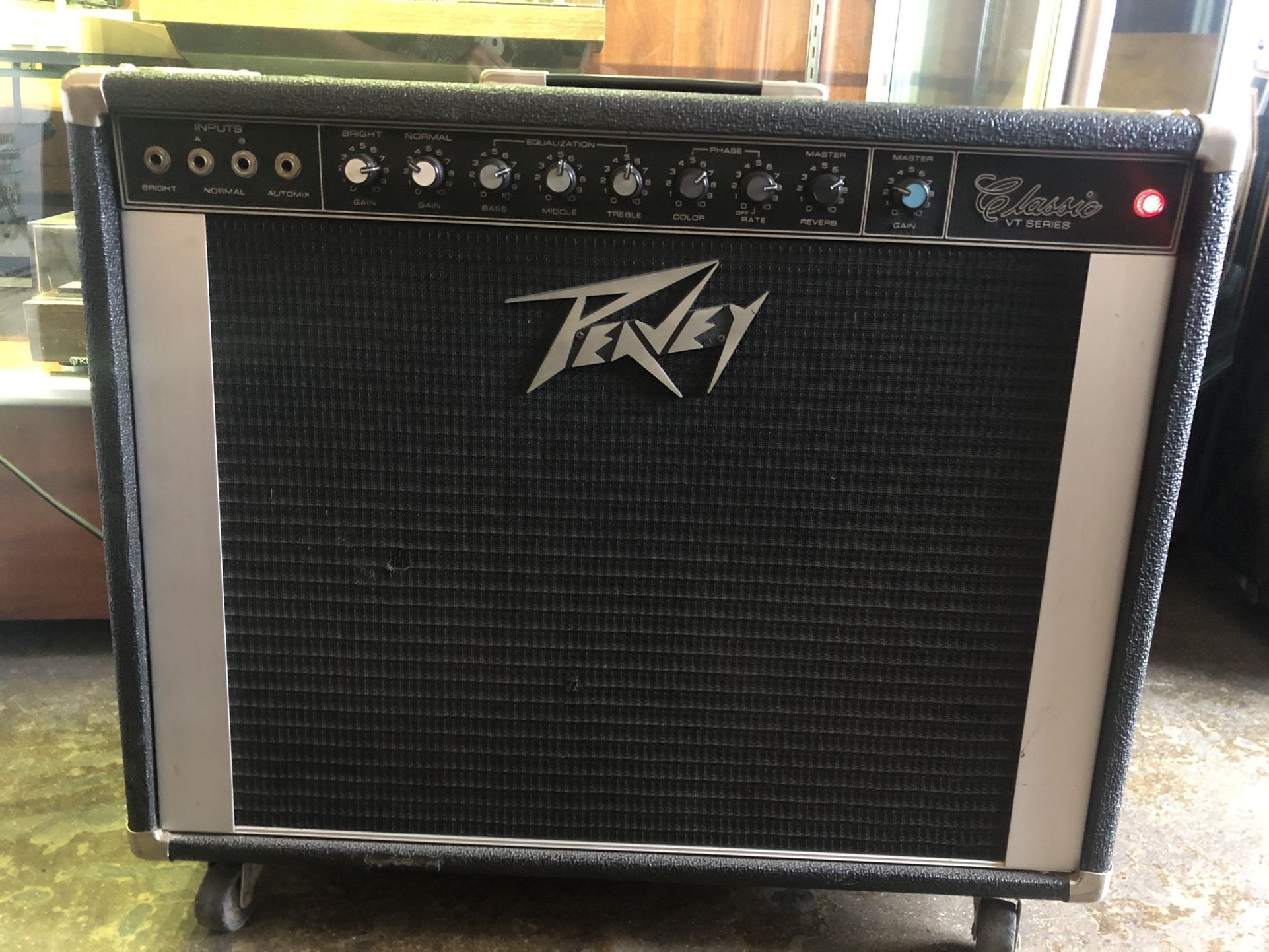 Vintage 1970s Peavey Classic VT series Tube 2x12 Combo Guitar Amplifier