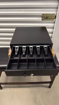 Brand New APG Locking Cash Drawer With Keys & Mounting Bracket