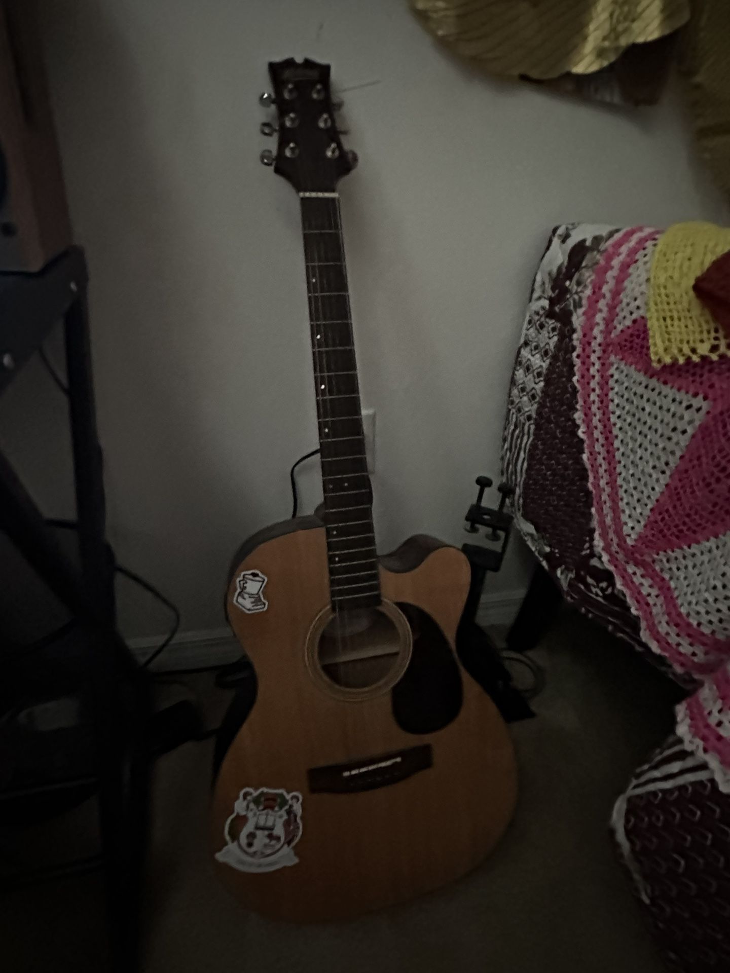 mitchell acoustic electric guitar!
