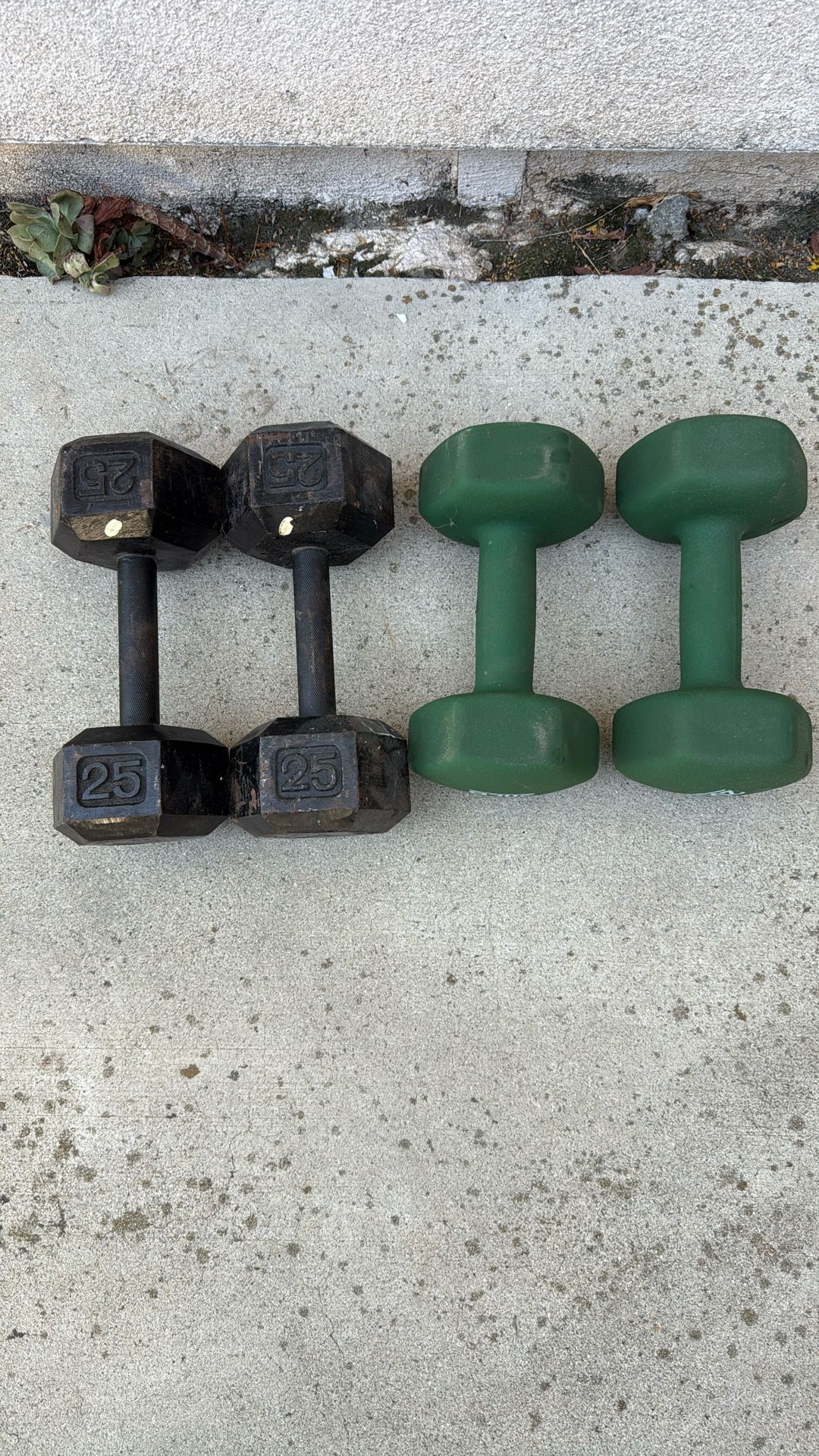 90 Pounds Dumbbell Set