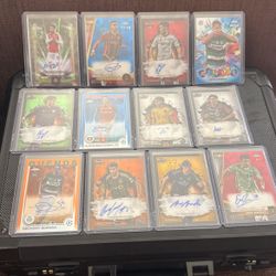 Soccer Trading Cards Autographs