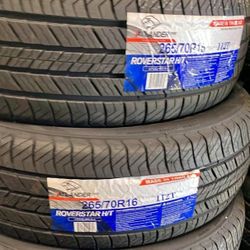 265/70/16 Brand New Tires 
