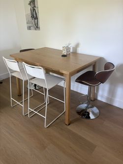 Table and chairs