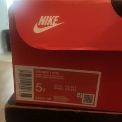 Girls Air Max 1 Size 5…$60
