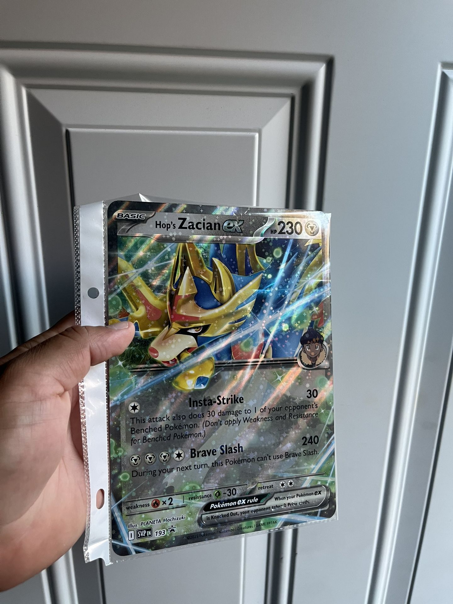 Pokemon Journey Together X Hops Zacian Ex Lot