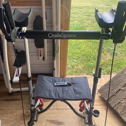 Oasis space Upright Rollator Walker 