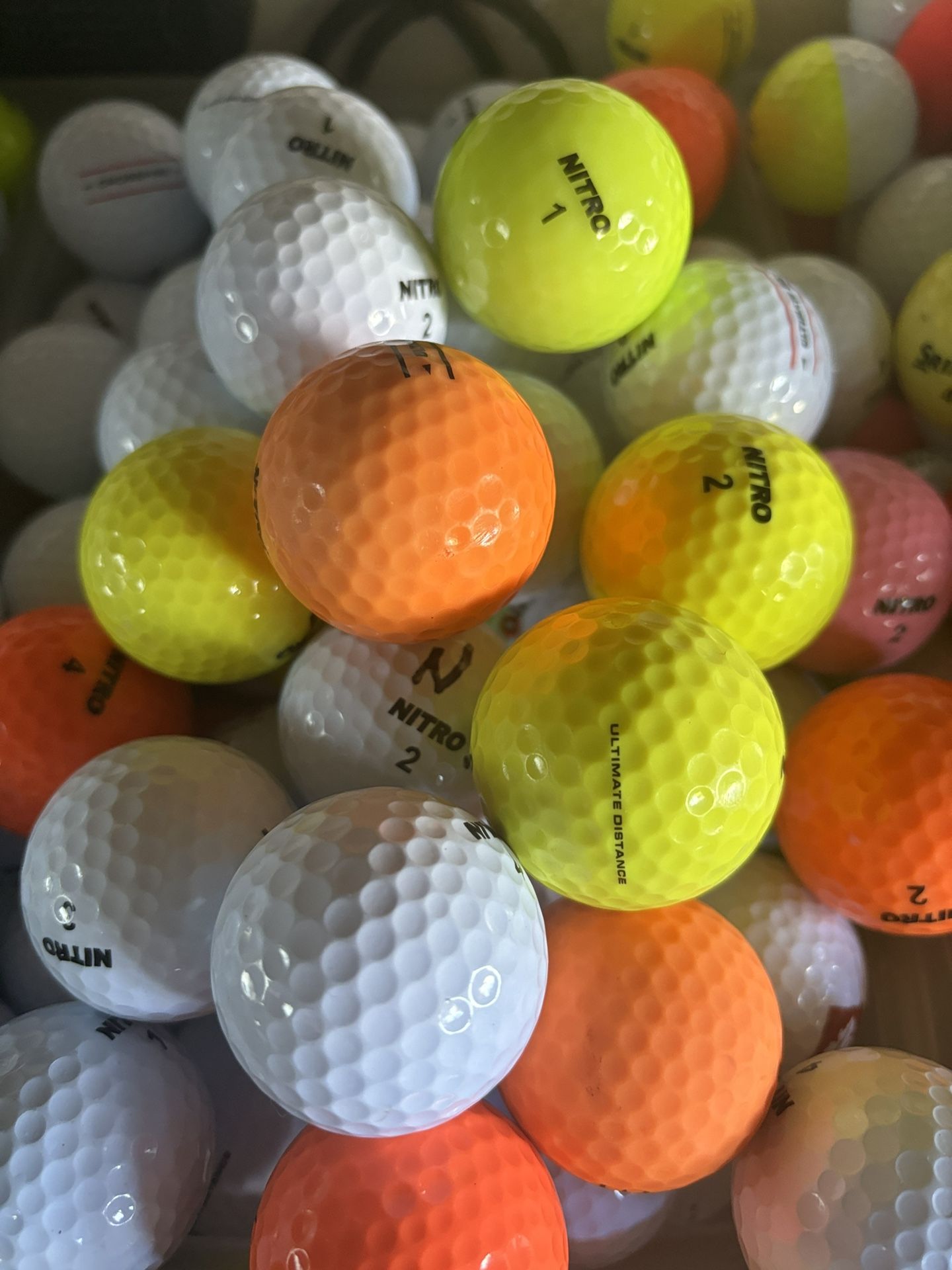 Nitro Golfballs 2 dozen