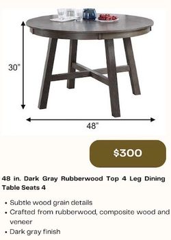 Dining table