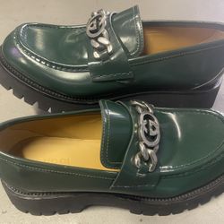 Men’s Platform Gucci Green Lather Kk
