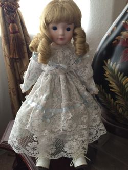 Vintage Porcelain Doll
