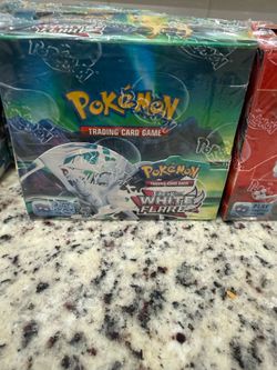 Pokemon 4X Scarlet & Violet White Flare & Black Bolt Booster Boxes