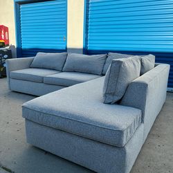 West Elm Harris Sectional Couch 🛻Delivery Available🛻