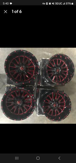 20x12 Ram Wheels 5 Lug
