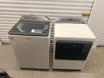 Whirlpool washer and dryer
