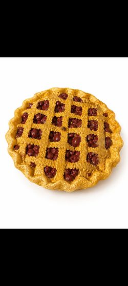 Decorative Cherry Pie Candle