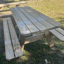 Pressured Treatment Picnic Tables 