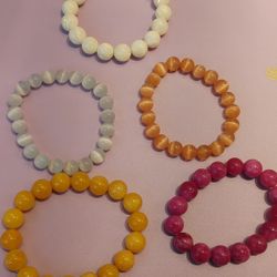 Real Stone Braclet 35 Each