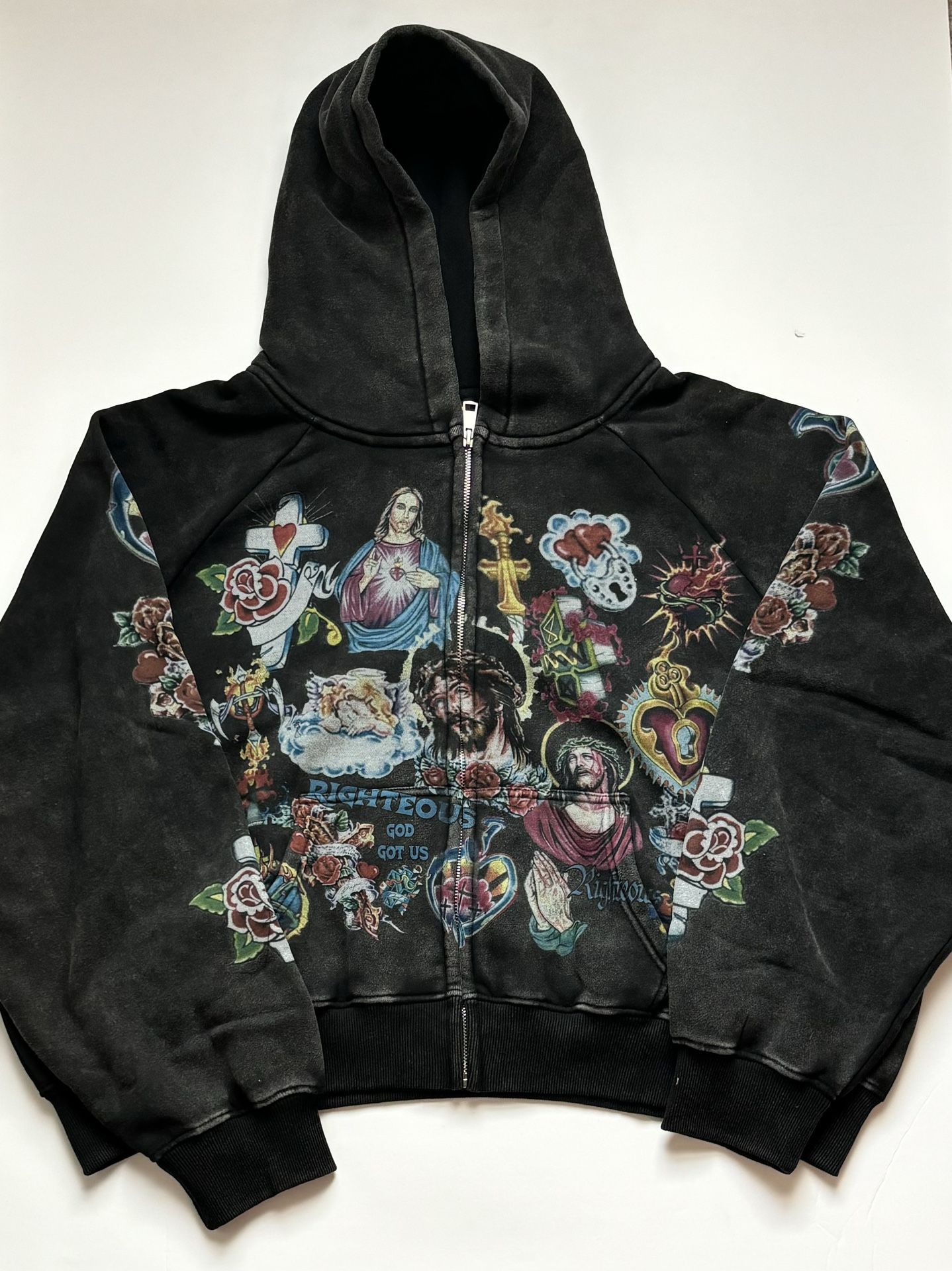 Black We Are Righteous Hoodie (Sizes S-XL