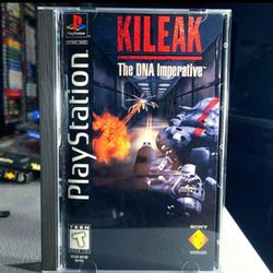 *RARE* Kileak: The DNA Imperative (Playstation, 1995)
