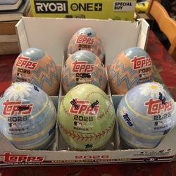2026 Topps MLB Series 1 Sealed Egg Tins - Ohtani, Judge, Skenes, Guerrero, Roman Anthony, Tatis, Machado