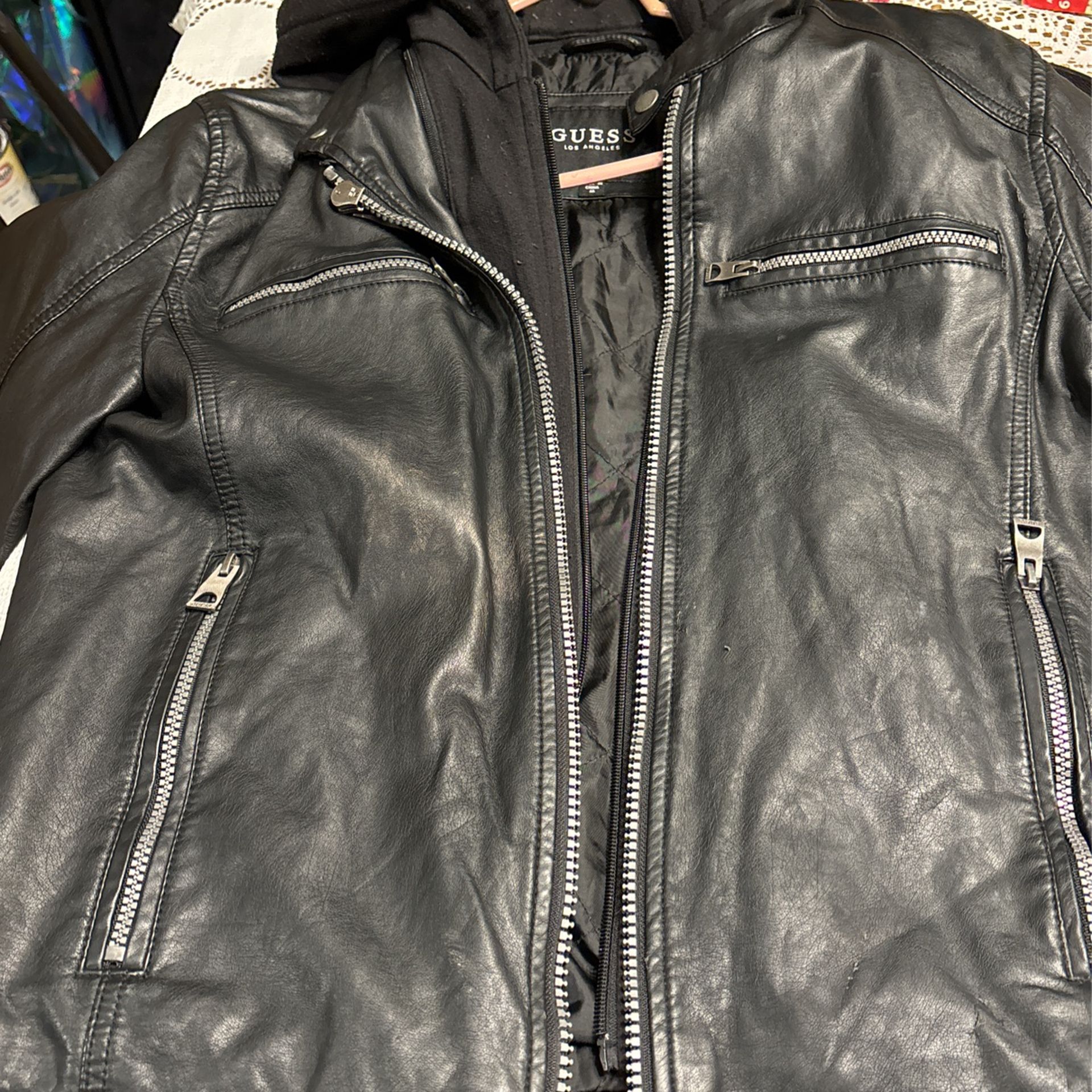 Guess Leather Jacket 