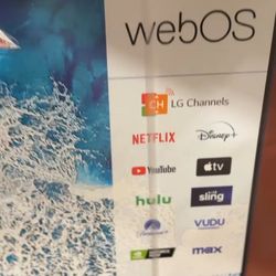 LG 75” UHD AI WebOS ThinQ Brand New