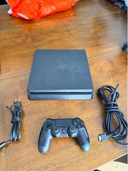 PlayStation 4 $140 1 TB ( missing a small cover on the back)