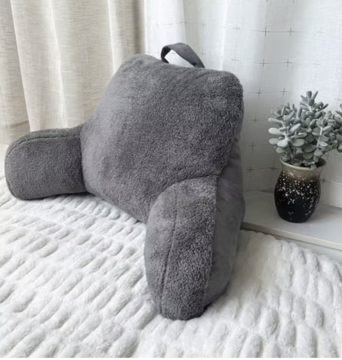 Faux Shearling Bed Rest Pillow - Room Essentials™