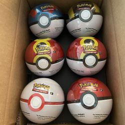 Poke Ball Tins