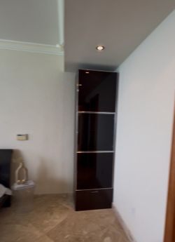 Three 3 Vertical Storage Cabinets - Real Wood Italian - Price For All 3