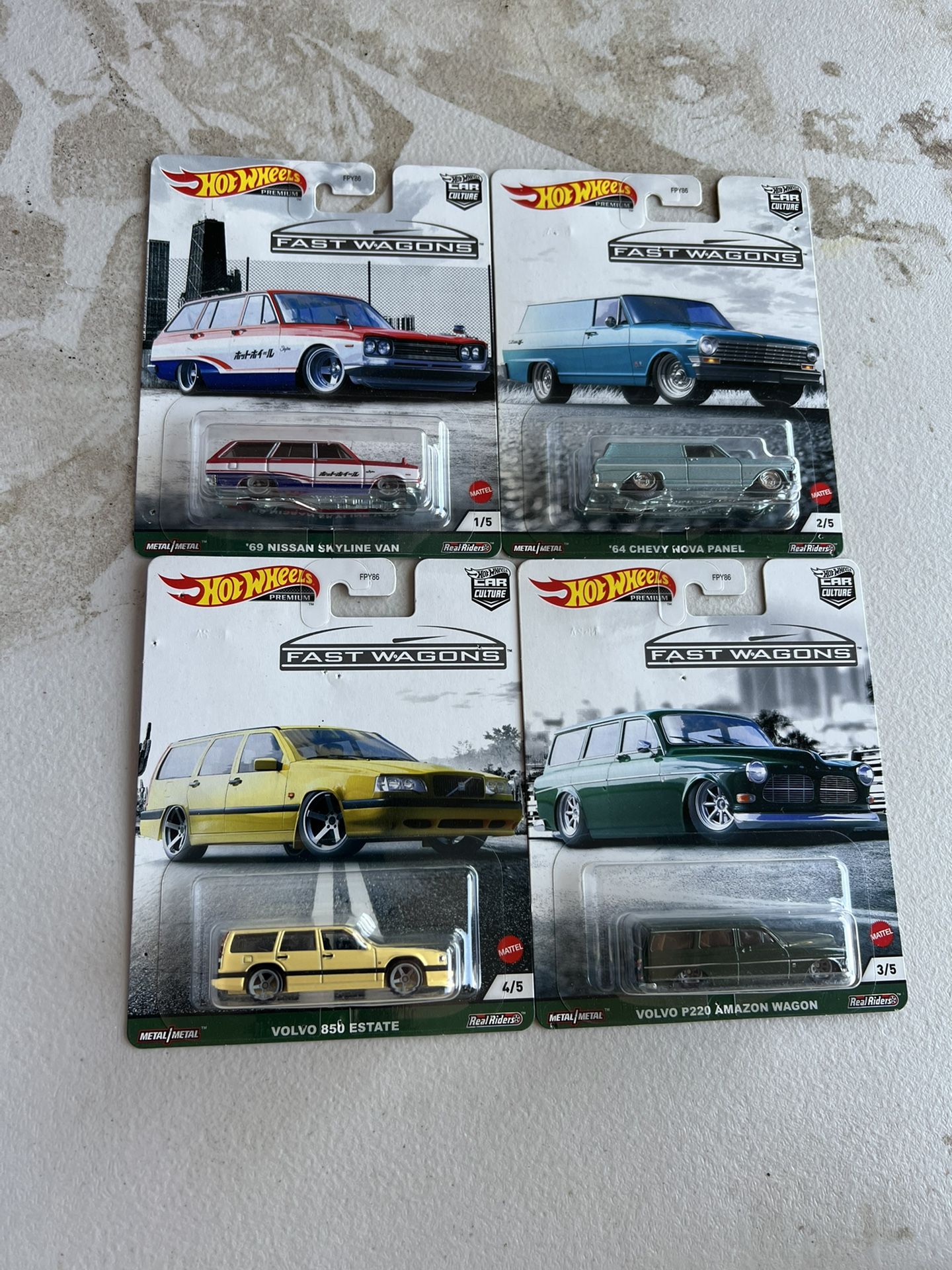 Hot Wheels Set Wagon $50