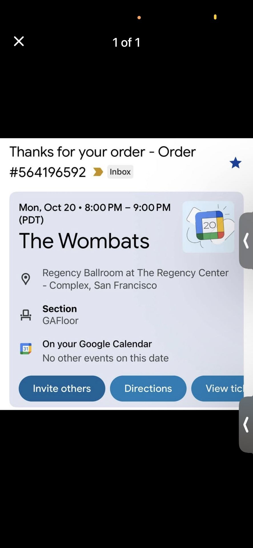 The Wombats Concert - 2 Tickets