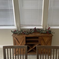 Brown Wine Cabinet 
