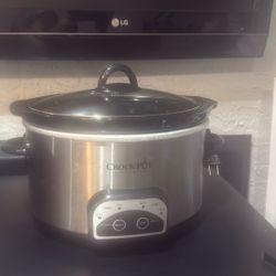Crock Pot: 5qt Warm, 4, 6, 8 & 10 Hour Slow Cooker