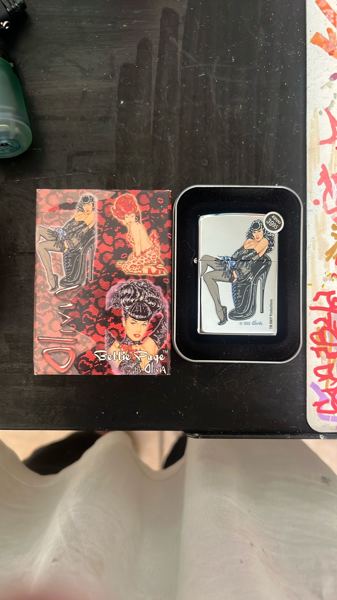 Olivia Bett Bondage Zippo Lighter 2005
