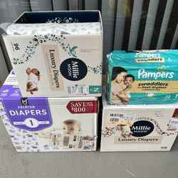 Diapers Size Newborn & 1