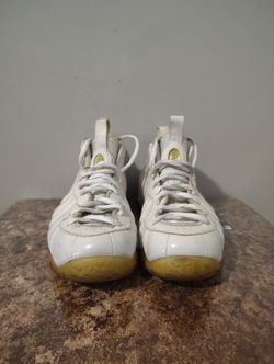 Nike Men’s Size 11 Zoom Air Foamposite White-Out 314996-100 Sneakers Shoes