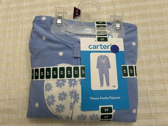 Carter's Fleece Footie Pajama Size 5T