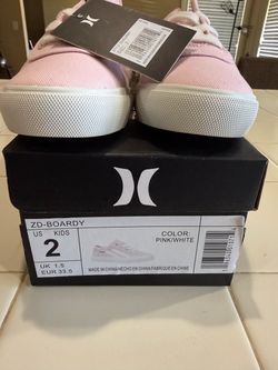SHOES HURLEY NEW SIZE 2 KIDS (PINK)