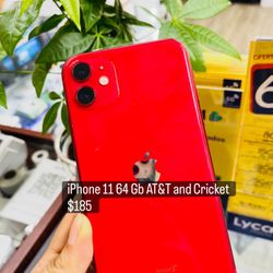 AT&T And Cricket - iPhone 11 64 Gb 