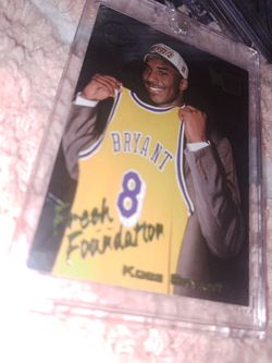 96-97 Kobe Bryant Fleer Metal Freat Foundation 