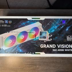 Thermalright Grand Vision 360 ARGB White – NEW (Open Box) – LCD AIO